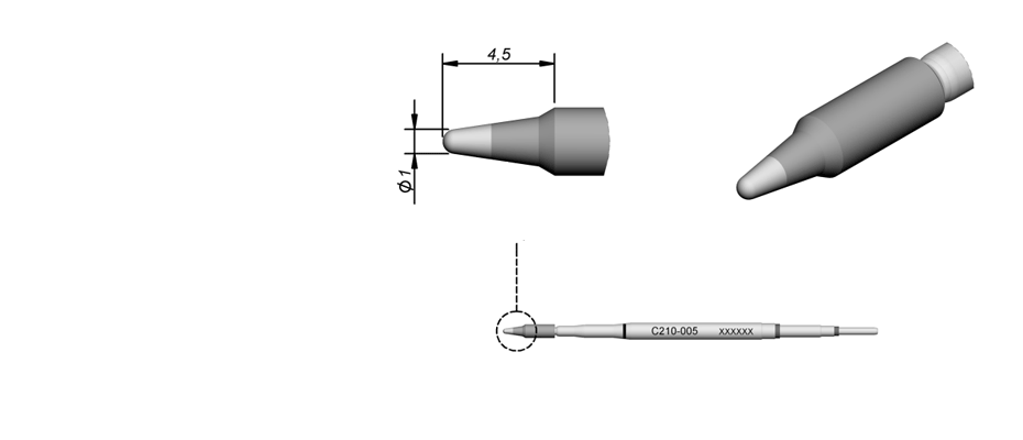 C210005 - Cartridge for T210 handpiece